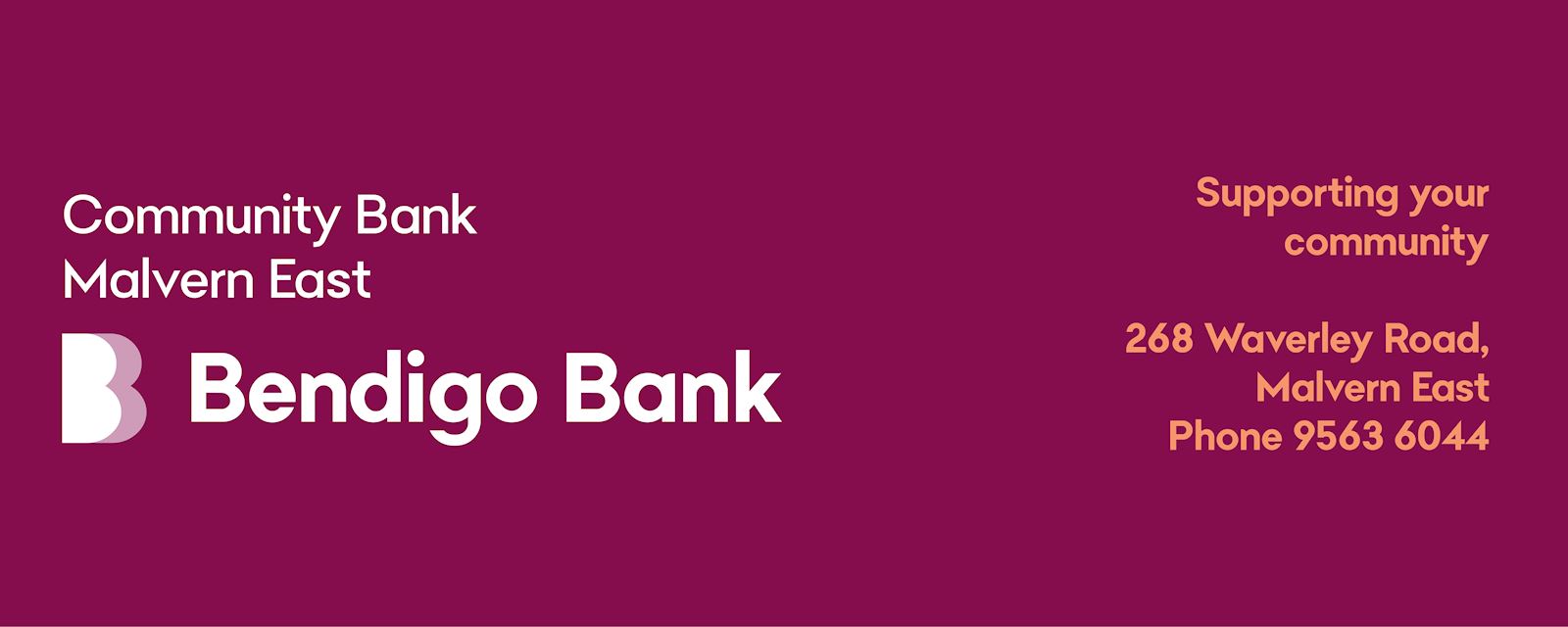 East Malvern Community Branch - Bendigo Bank